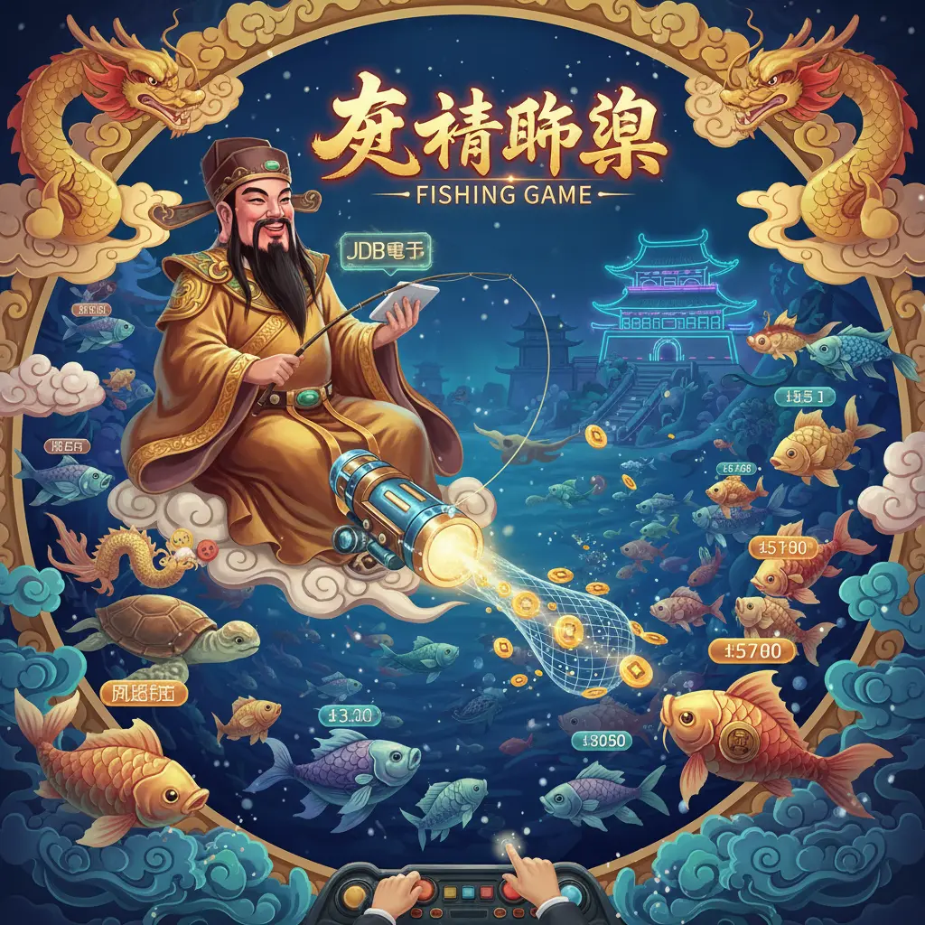 JDB電子-財神捕魚 - 捕魚遊戲