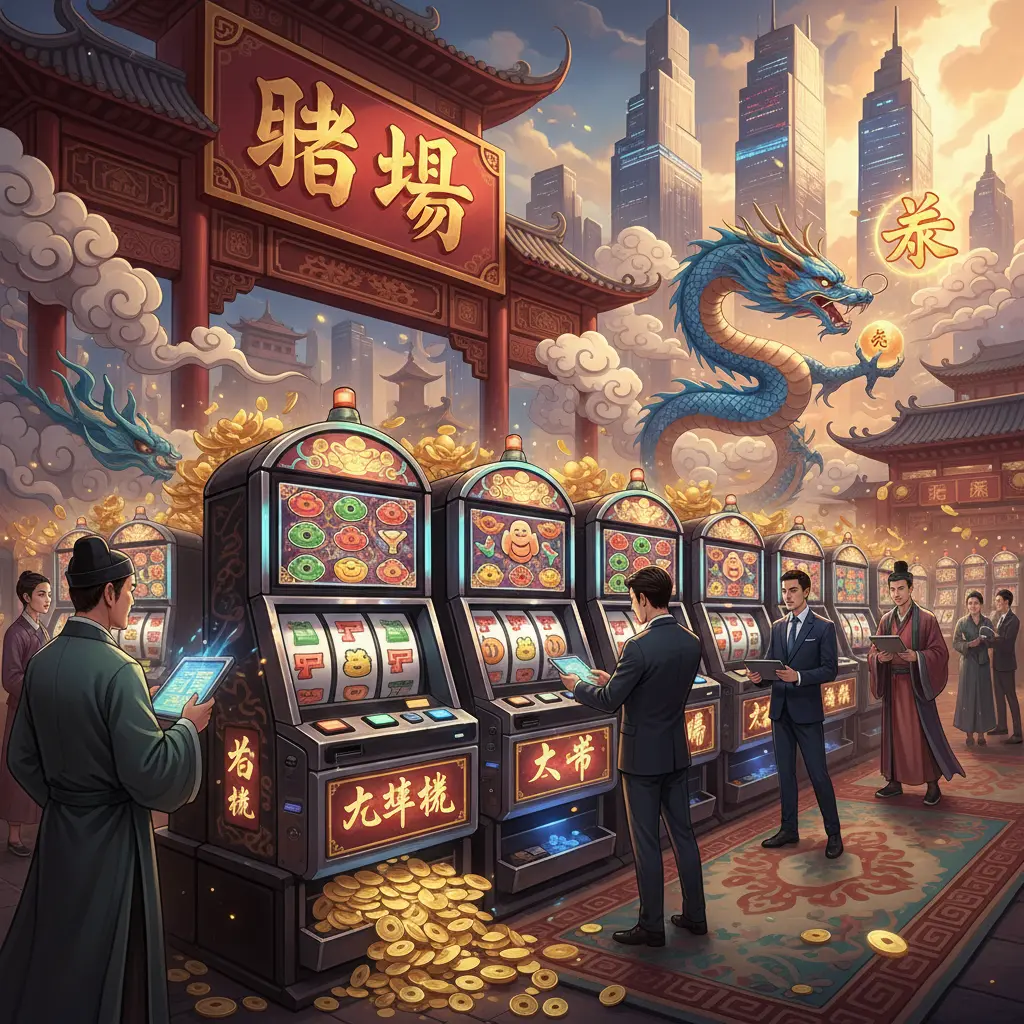老虎機 - 賭場