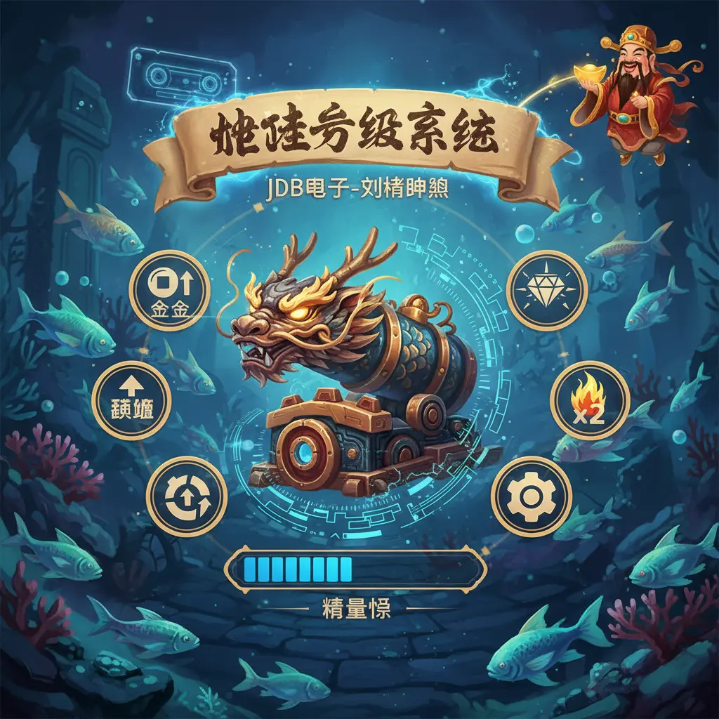 JDB電子-財神捕魚 - 炮臺升級系統