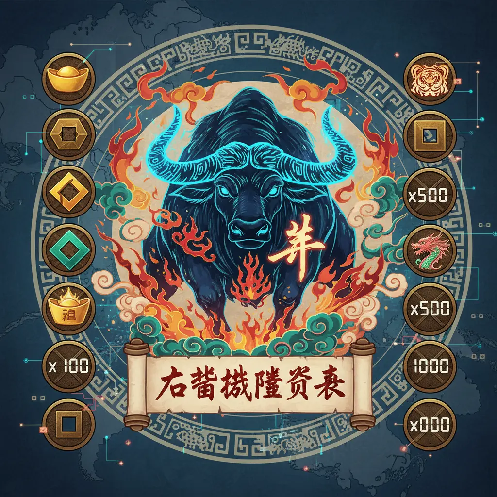 老虎機賠率表 - 瘋狂野牛