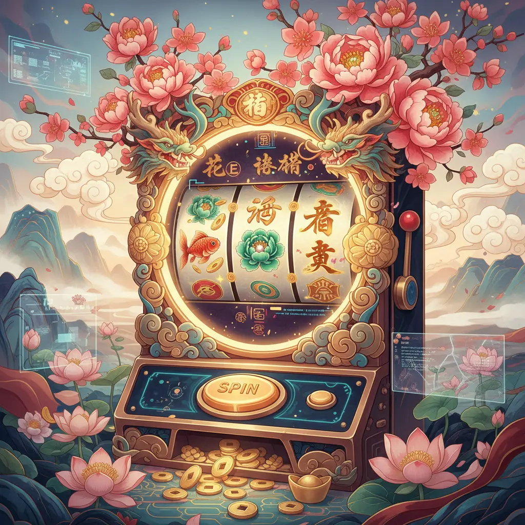 吃角子老虎機 - 花開富貴